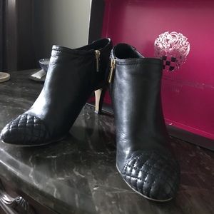 Black Vince booties